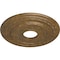 Ekena Millwork Dublin Ceiling Medallion (Fits Canopies up to 8 1/4"), 15 3/8"OD x 3 5/8"ID x 1"P, Rubbed Bronze CM15DURZS - alternate 2
